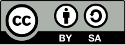 &iacute;cono licencia by-sa