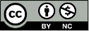 &iacute;cono licencia by-nc