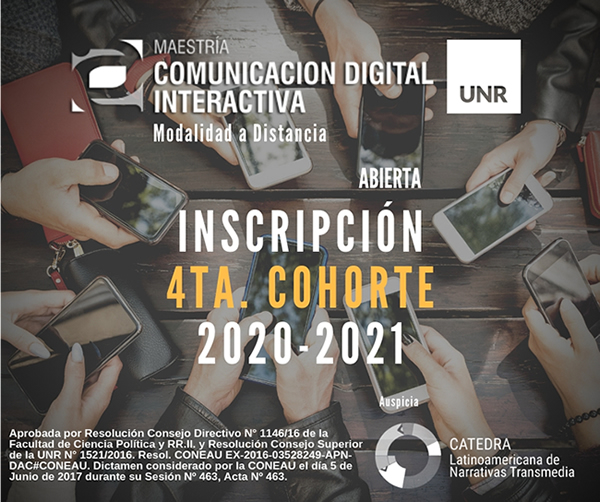 cuarta cohorte maestria en comunicacion digital interactiva
